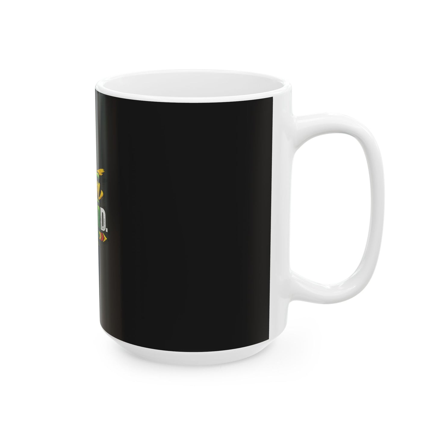Mi Soon Forward Mug | Jamaican Reggae Brushstroke Design