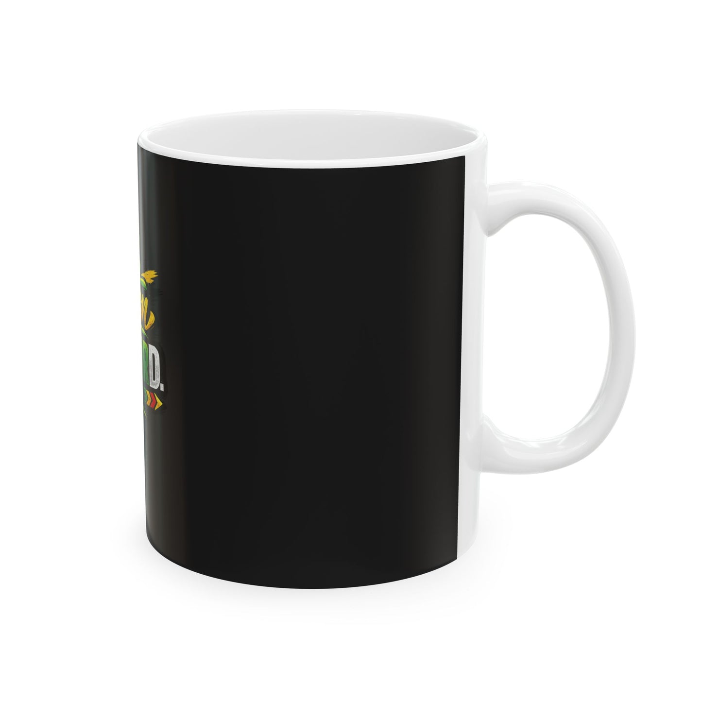 Mi Soon Forward Mug | Jamaican Reggae Brushstroke Design